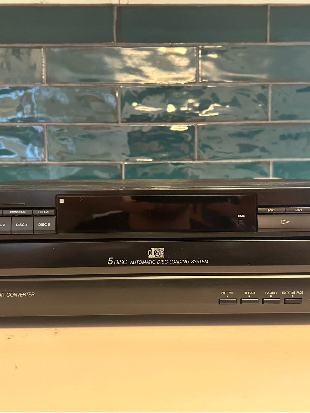 Sony CDP-C325 5-Disc CD Changer – Tested & Working – Made in Japan